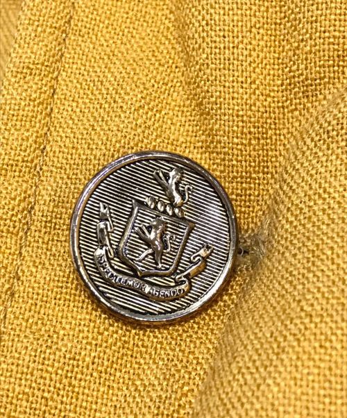 ArteX（アルテックス）ArteX (アルテックス) テーラードジャケット イエロー サイズ:表記なしの古着・服飾アイテム