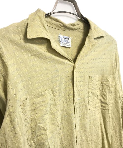 TOWN CRAFT（タウンクラフト）TOWN CRAFT (タウンクラフト) 総柄シャツ ベージュ サイズ:M15-15 1/2の古着・服飾アイテム