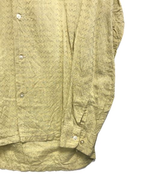 TOWN CRAFT（タウンクラフト）TOWN CRAFT (タウンクラフト) 総柄シャツ ベージュ サイズ:M15-15 1/2の古着・服飾アイテム