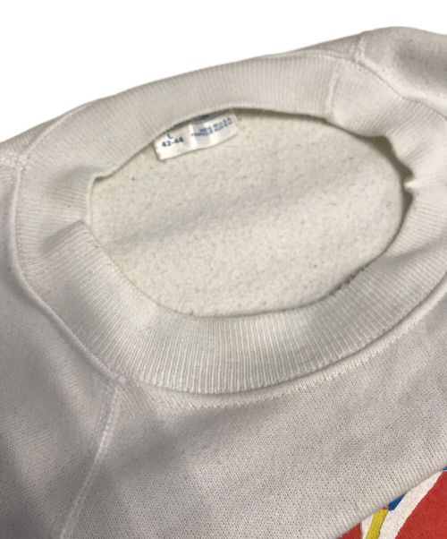 Hanes（ヘインズ）Hanes (ヘインズ) スウェット ホワイト サイズ:Lの古着・服飾アイテム