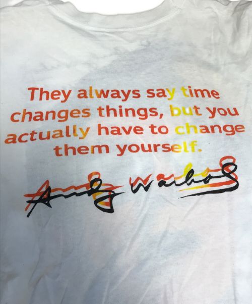 VINTAGE（ヴィンテージ）VINTAGE (ヴィンテージ) アートｔシャツ ホワイト サイズ:不明の古着・服飾アイテム