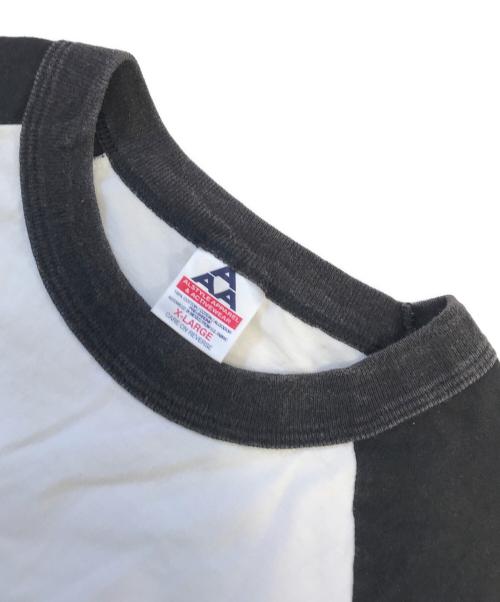 バンドTシャツ（バンドTシャツ）バンドTシャツ (バンドTシャツ) 90s-00s Judas Priest(ジューダス・プリースト) ラグランバンドTシャツ ホワイト サイズ:XL　　　の古着・服飾アイテム