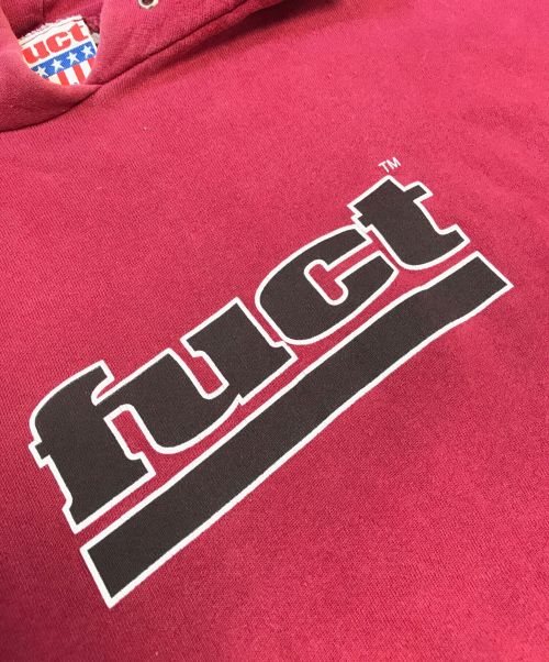 FUCT（ファクト）FUCT (ファクト) パーカー レッド サイズ:XLの古着・服飾アイテム