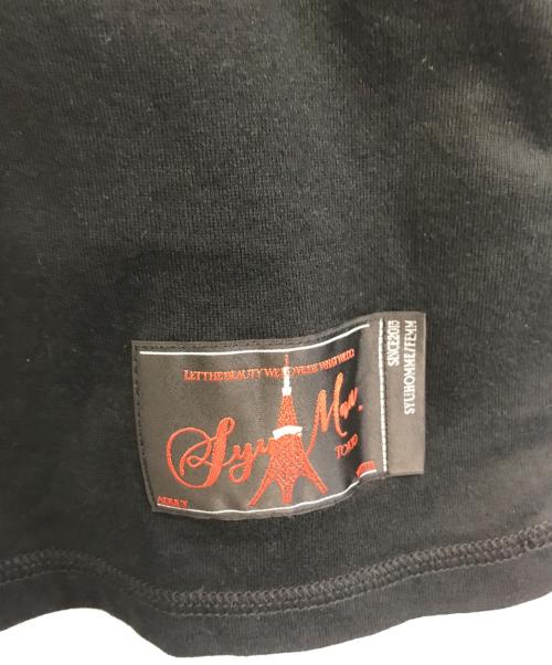 SYUMAN.（シュウマン）SYUMAN. (シュウマン) Tシャツ ブラック サイズ:1の古着・服飾アイテム
