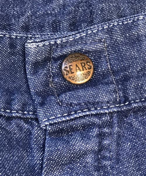 Sears（シアーズ）Sears (シアーズ) ペインターデニムパンツ インディゴ サイズ:不明の古着・服飾アイテム