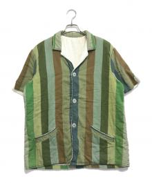VINTAGE（）の古着「ビーチシャツ」｜グリーン