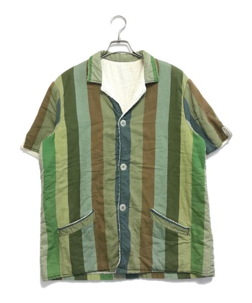 VINTAGE（ヴィンテージ）VINTAGE (ヴィンテージ) ビーチシャツ グリーン サイズ:表記なしの古着・服飾アイテム