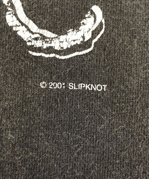 バンドTシャツ（バンドTシャツ）バンドTシャツ (バンドTシャツ) 00's Slipknot(スリップノット)バンドTシャツ ブラック サイズ:Lの古着・服飾アイテム