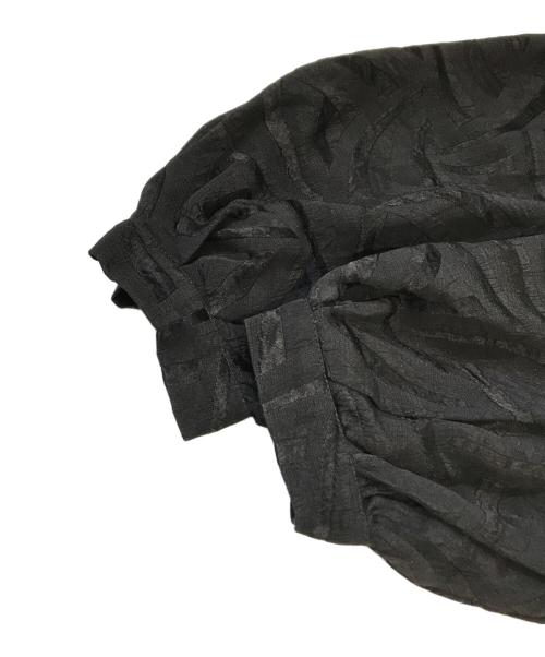 Diagram（ダイアグラム）Diagram (ダイアグラム) ジャガードブラウス ブラック サイズ:36の古着・服飾アイテム