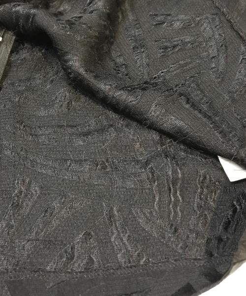 Diagram（ダイアグラム）Diagram (ダイアグラム) ジャガードブラウス ブラック サイズ:36の古着・服飾アイテム