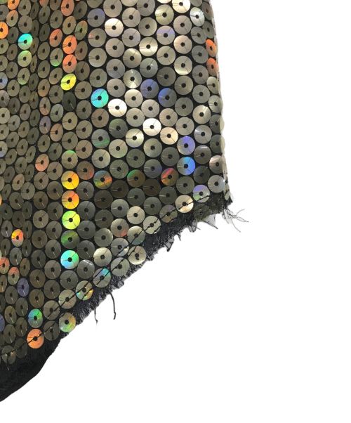 COMME des GARCONS（コムデギャルソン）COMME des GARCONS (コムデギャルソン) スパンコールシャツ ブラック サイズ:Sの古着・服飾アイテム