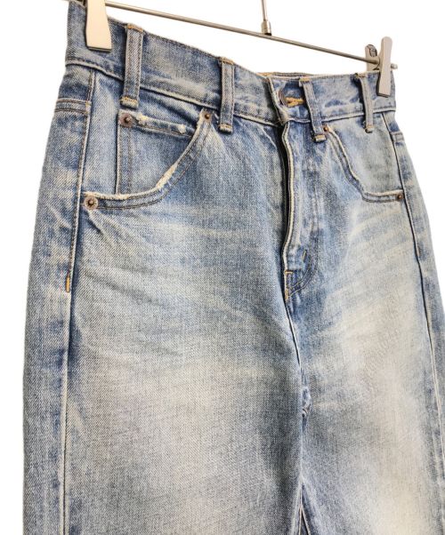 CELINE（セリーヌ）CELINE (セリーヌ) Dylan Flared Jeans in Vintage Stone Denim インディゴ サイズ:24の古着・服飾アイテム