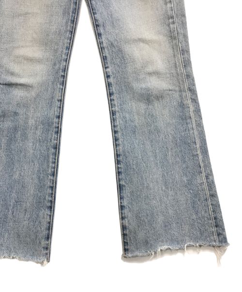 CELINE（セリーヌ）CELINE (セリーヌ) Dylan Flared Jeans in Vintage Stone Denim インディゴ サイズ:24の古着・服飾アイテム