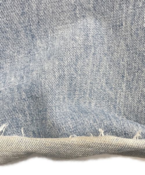 CELINE（セリーヌ）CELINE (セリーヌ) Dylan Flared Jeans in Vintage Stone Denim インディゴ サイズ:24の古着・服飾アイテム