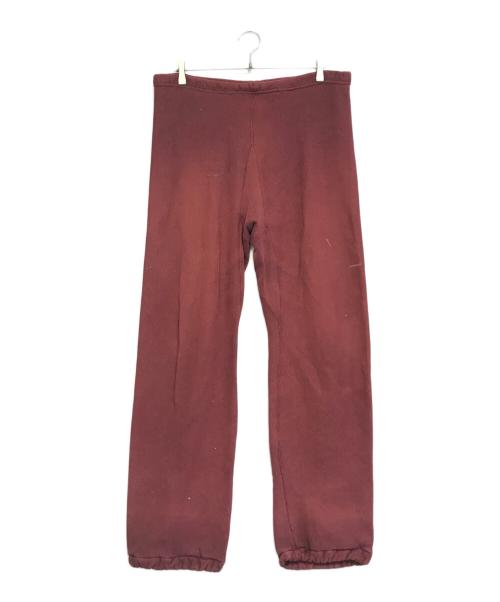 Champion（チャンピオン）Champion (チャンピオン) リバースウィーブスウェットパンツ レッド サイズ:Lの古着・服飾アイテム