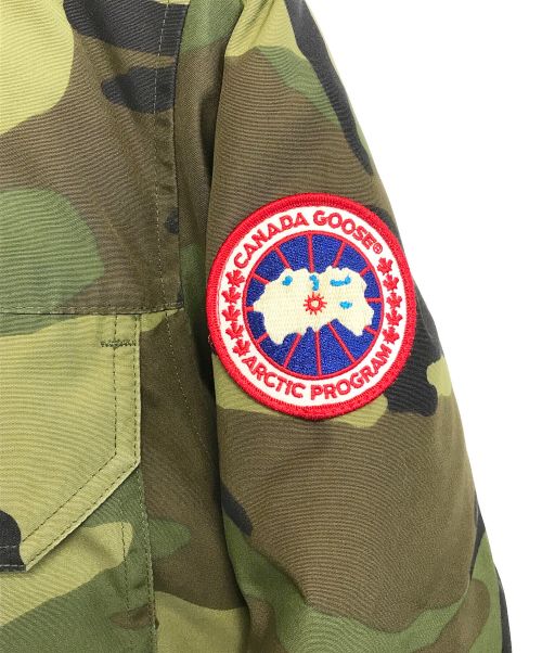CANADA GOOSE（カナダグース）CANADA GOOSE (カナダグース) ダウンジャケット グリーン サイズ:Ｓの古着・服飾アイテム