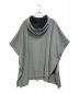 LOUIS VUITTON (ルイ ヴィトン) カシミヤ ハーフジップ フーディッド ポンチョ グレー サイズ:Ｍ：75000円