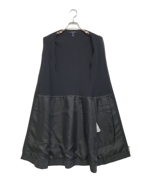 LOUIS VUITTON（ルイ ヴィトン）LOUIS VUITTON (ルイ ヴィトン) モノグラム ツイード ワンピース ブラック サイズ:40の古着・服飾アイテム