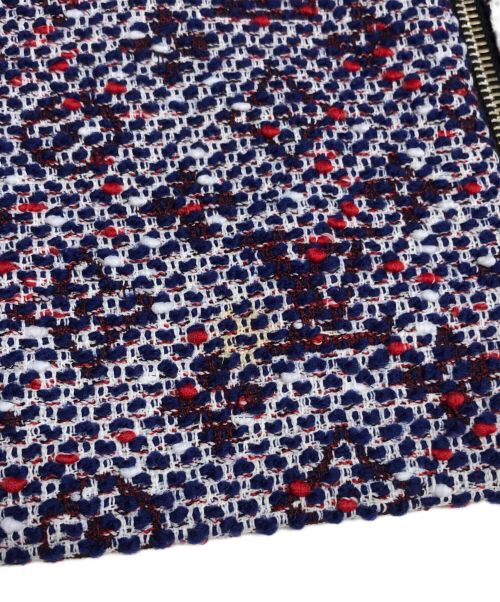 LOUIS VUITTON（ルイ ヴィトン）LOUIS VUITTON (ルイ ヴィトン) モノグラム ツイード ワンピース ブラック サイズ:40の古着・服飾アイテム