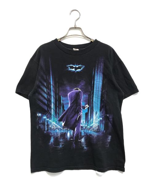 ムービーTシャツ（ムービーTシャツ）ムービーTシャツ (ムービーTシャツ) 00s THE DARK NIGHT(ザダークナイト)ムービーTシャツ ブラック サイズ:Ｍの古着・服飾アイテム