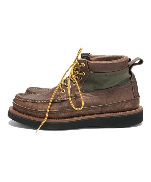 RUSSELL MOCCASIN（ラッセルモカシン）RUSSELL MOCCASIN (ラッセルモカシン) チャッカーブーツ ブラウン サイズ:表記なしの古着・服飾アイテム