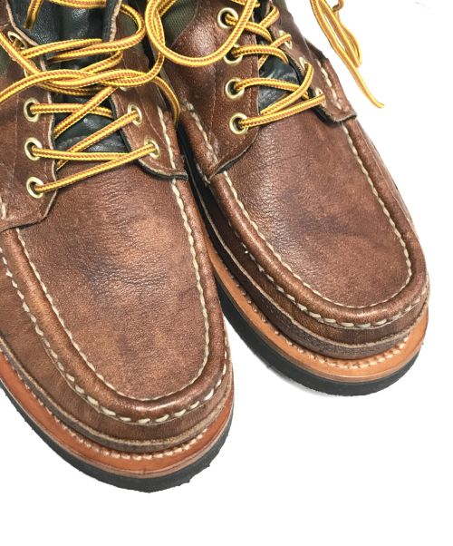 RUSSELL MOCCASIN（ラッセルモカシン）RUSSELL MOCCASIN (ラッセルモカシン) チャッカーブーツ ブラウン サイズ:表記なしの古着・服飾アイテム