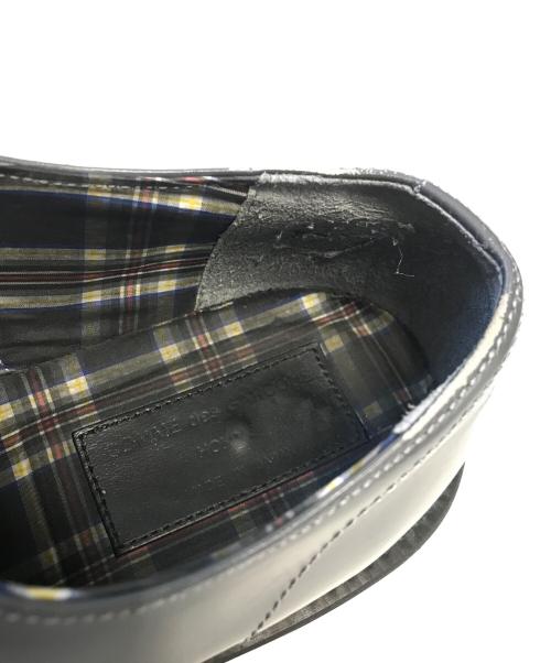 COMME des GARCONS HOMME（コムデギャルソン オム）COMME des GARCONS HOMME (コムデギャルソン オム) プレーントゥーシューズ グレー サイズ:25.5cmの古着・服飾アイテム