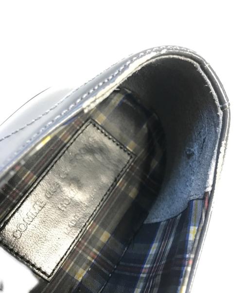 COMME des GARCONS HOMME（コムデギャルソン オム）COMME des GARCONS HOMME (コムデギャルソン オム) プレーントゥーシューズ グレー サイズ:25.5cmの古着・服飾アイテム