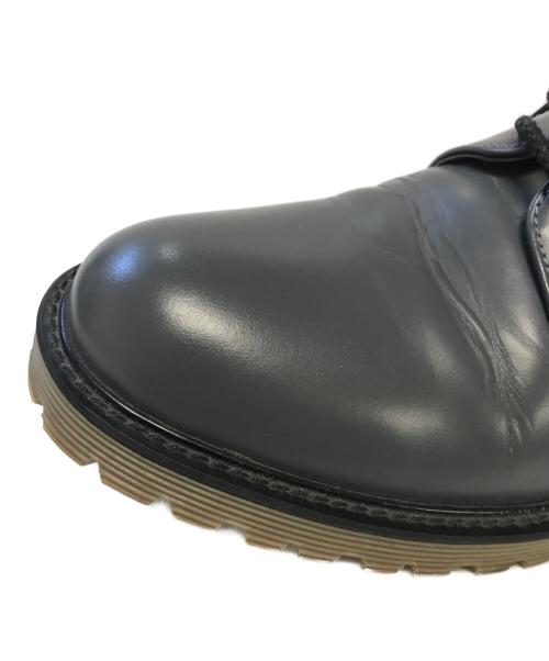 COMME des GARCONS HOMME（コムデギャルソン オム）COMME des GARCONS HOMME (コムデギャルソン オム) プレーントゥーシューズ グレー サイズ:25.5cmの古着・服飾アイテム