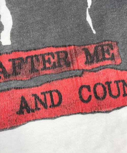 バンドTシャツ（バンドTシャツ）バンドTシャツ (バンドTシャツ) 90s MANIC STREET PREACHERS(マニック・ストリート・プリーチャーズ) Tシャツ ホワイト サイズ:Ｍの古着・服飾アイテム