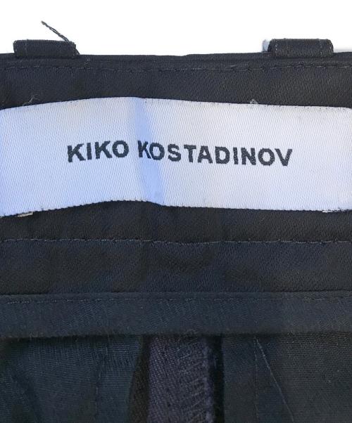 KIKO KOSTADINOV（キコ・コスタディノフ）KIKO KOSTADINOV (キコ・コスタディノフ) パンツ ブラック サイズ:44の古着・服飾アイテム