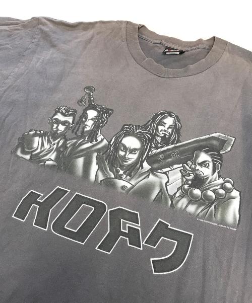 バンドTシャツ（バンドTシャツ）バンドTシャツ (バンドTシャツ) 99s KORN(コーン) バンドTシャツ ブラック サイズ:XLの古着・服飾アイテム