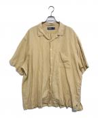 POLO RALPH LAURENポロ・ラルフローレン）の古着「オープンカラーシャツ」｜ベージュ