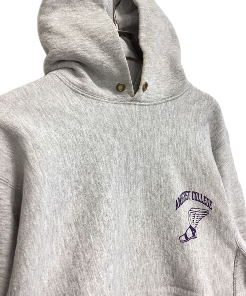 Champion（チャンピオン）Champion (チャンピオン) 染込みリバースウィーブパーカー グレー サイズ:XLの古着・服飾アイテム