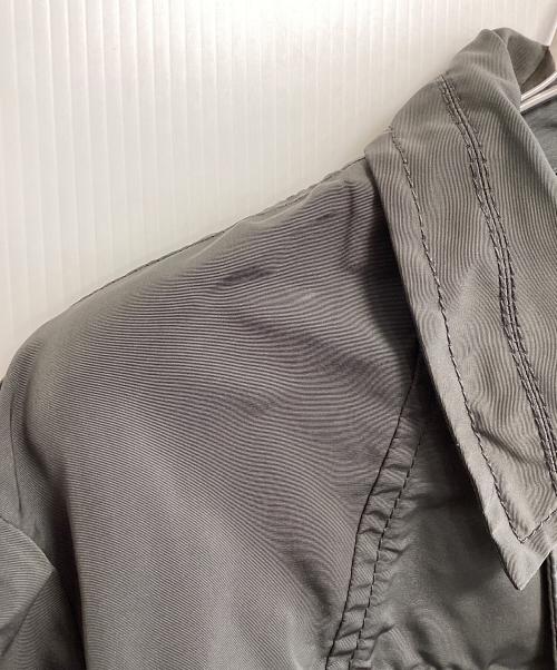 Salvatore Ferragamo（サルヴァトーレ フェラガモ）Salvatore Ferragamo (サルヴァトーレ フェラガモ) サファリジャケット グレー サイズ:52の古着・服飾アイテム