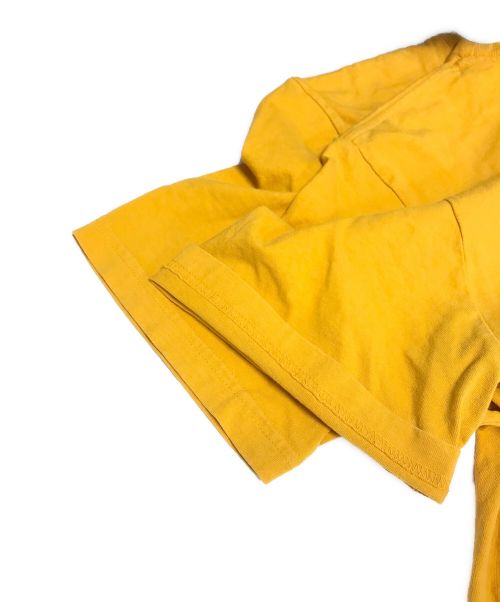 CHROME HEARTS（クロムハーツ）CHROME HEARTS (クロムハーツ) マッティボーイ コールミー バックプリントTシャツ イエロー サイズ:XLの古着・服飾アイテム