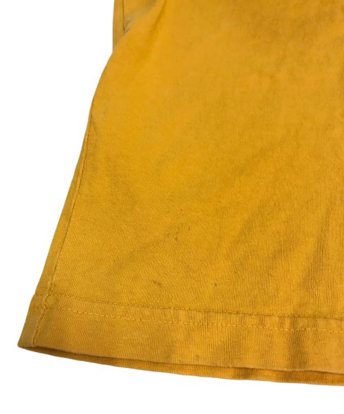 CHROME HEARTS（クロムハーツ）CHROME HEARTS (クロムハーツ) マッティボーイ コールミー バックプリントTシャツ イエロー サイズ:XLの古着・服飾アイテム