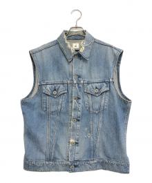 6(ROKU) BEAUTY&YOUTH（ロク ビューティーアンドユース）の古着「デニムベスト」｜インディゴ