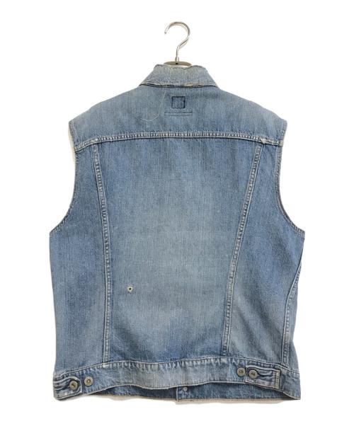 6(ROKU) BEAUTY&YOUTH（ロク ビューティーアンドユース）6(ROKU) BEAUTY&YOUTH (ロク ビューティーアンドユース) デニムベスト インディゴ サイズ:FREEの古着・服飾アイテム