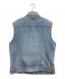 6(ROKU) BEAUTY&YOUTH (ロク ビューティーアンドユース) デニムベスト インディゴ サイズ:FREE：10000円