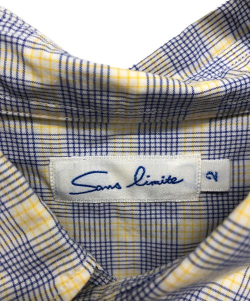 sans limite（サンリミット）sans limite (サンリミット) シャツ イエロー サイズ:2の古着・服飾アイテム