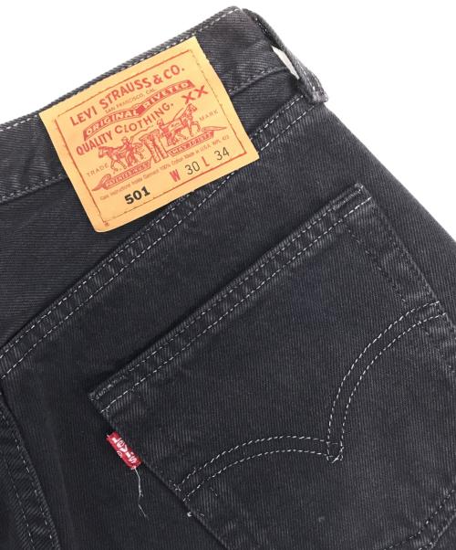 LEVI'S（リーバイス）LEVI'S (リーバイス) 後染めブラックデニム ブラック サイズ:W30 L34の古着・服飾アイテム