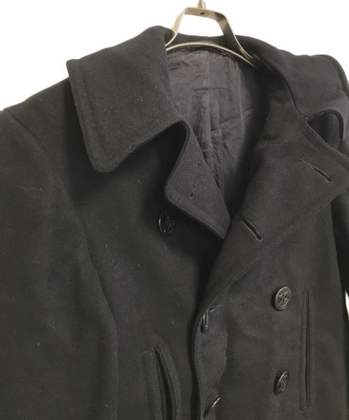VINTAGE MILITARY（ヴィンテージ ミリタリー）VINTAGE MILITARY (ヴィンテージ ミリタリー) U'S NAVY Pコート ネイビー サイズ:表記なしの古着・服飾アイテム
