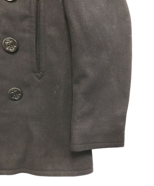 VINTAGE MILITARY（ヴィンテージ ミリタリー）VINTAGE MILITARY (ヴィンテージ ミリタリー) U'S NAVY Pコート ネイビー サイズ:表記なしの古着・服飾アイテム
