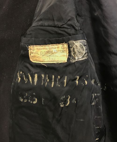 VINTAGE MILITARY（ヴィンテージ ミリタリー）VINTAGE MILITARY (ヴィンテージ ミリタリー) U'S NAVY Pコート ネイビー サイズ:表記なしの古着・服飾アイテム