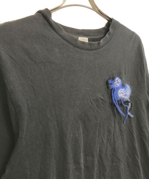 LOEWE（ロエベ）LOEWE (ロエベ) Tシャツ ブラック サイズ:XLの古着・服飾アイテム