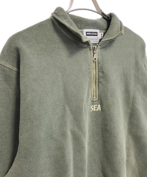 WIND AND SEA（ウィンダンシー）WIND AND SEA (ウィンダンシー) REDWOOD CLASSICS x WDS Pigment Bear Polo カーキ サイズ:Mの古着・服飾アイテム