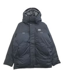 WIND AND SEA×ALLIED FEATHER + DOWN（ウィンダンシー×アライドフェザーアンドダウン）の古着「afd showfield down jacket」｜ブラック