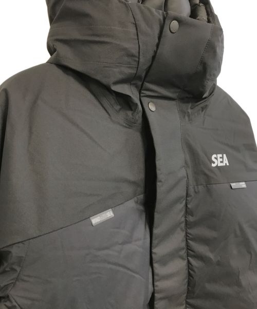 WIND AND SEA（ウィンダンシー）WIND AND SEA (ウィンド アンド シー) ALLIED FEATHER + DOWN (アライドフェザーアンドダウン) afd showfield down jacket ブラック サイズ:Ｍの古着・服飾アイテム