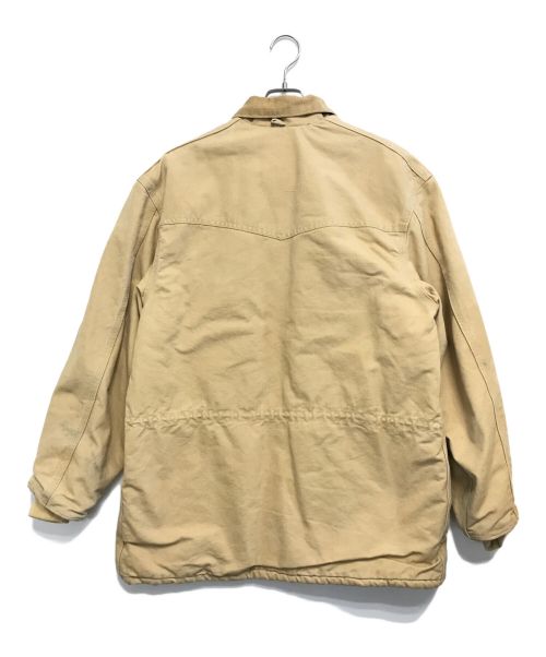 CarHartt（カーハート）CarHartt (カーハート) 裏地ブランケットダックジャケット ベージュ サイズ:表記なしの古着・服飾アイテム